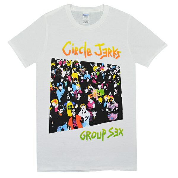 楽天市場CIRCLE JERKS サークルジャークス Group Sex Tシャツ WHITETRADMODE