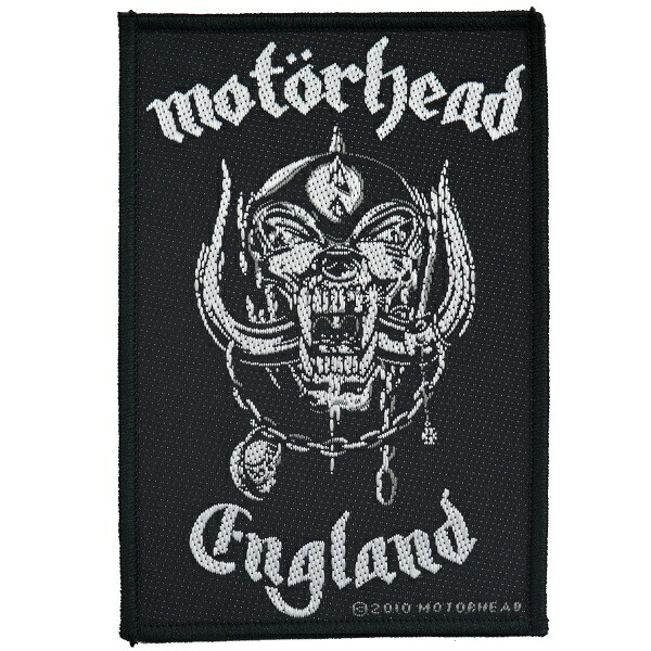 楽天市場MOTORHEAD モーターヘッド England Patch ワッペンGEEKHEAD