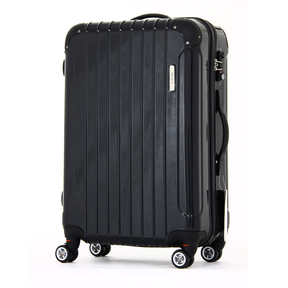 アウトレット スーツケース キャリーケース キャリーバッグ 旅行用品 キャリー 海外旅行 トランク 旅行鞄 中型 Mサイズ キャリーバック エース Exact クラウズ Ae スーツケースの旅のワールド