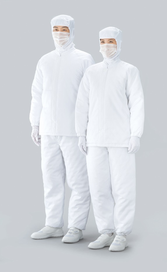 ガードナー ガードナー Cj5700 クリーン防寒パンツ 通年 Cj5700 男女兼用 通年 ホワイト S 3l Uniform Japan保湿性に優れたクリーンルーム用防寒ウェア