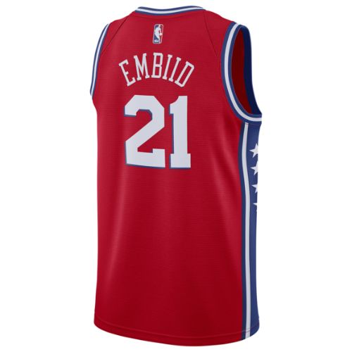 送料無料 楽天p2倍 クーポン Nike ナイキ メンズサイズ Ralph オリバーガル Nba Swingman Jersey Nike Philadelphia 76ers Joel Embiid Red スウィングマンジャージ ユニフォーム ジョエル エンビード Usキッズウェア店 送料無料 楽天p2倍 クーポン Nike