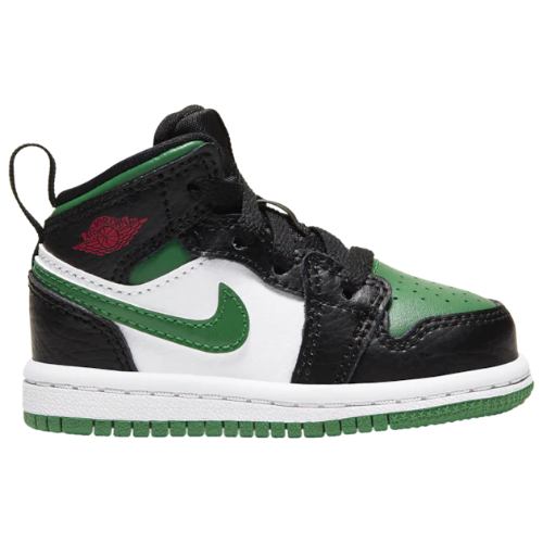 初回限定 超目玉の 送料無料 P2倍 クーポン Oliver Nike Jordan ナイキ ジョーダン スニーカー ベビー キッズ 8 0 16 0cm Jordan Aj 1 Mid Black Pine Green White スニーカー 子供靴 出産祝い 誕生プレゼント ギフト Usキッズウェア店 送料無料 P2倍