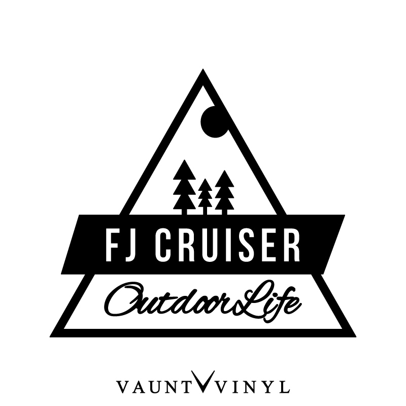 vaunt vinyl sticker store: 户外生活 fjcruiser fj