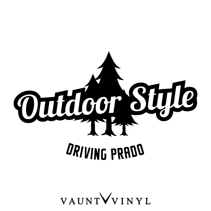 vaunt vinyl sticker store: outdoor style prado粘.