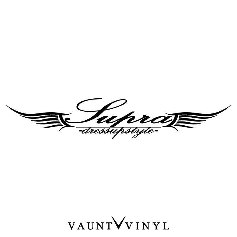 vaunt vinyl sticker store: 翅膀supra粘纸supra 70