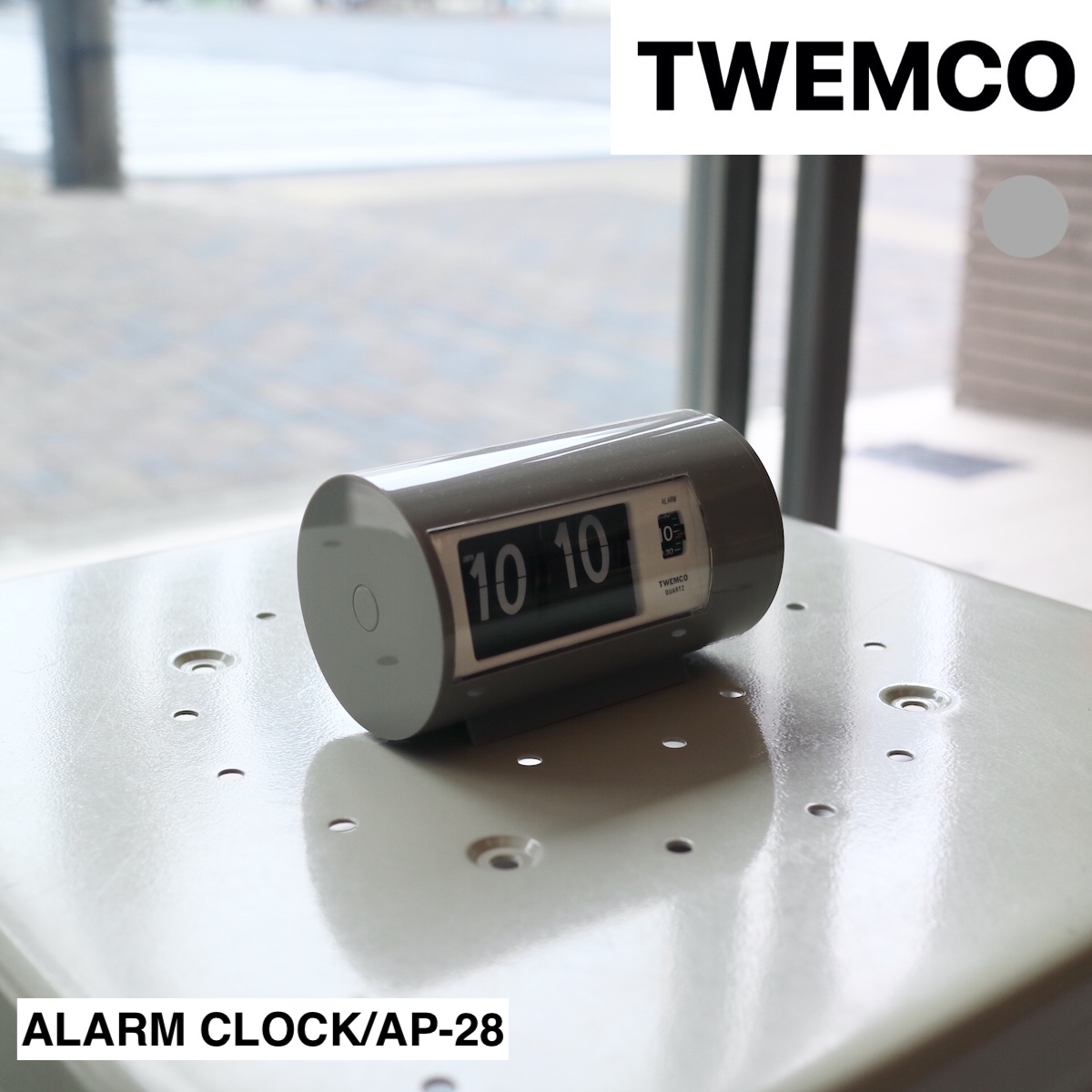 Twemco トゥウェンコ 静音 Alarm Clock トゥウェンコ アラーム 目覚まし時計 置き型 静音 部屋 Twemco 部屋 目覚まし 目覚まし時計 アラーム フリップダウン パタパタ おしゃれ オシャレ ｖｅｒｓｔｅｃｋ