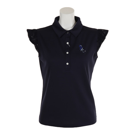 ジュンアンドロぺ Jun Rope Ladys Victoria ゴルフ レディース Erm490 40 レディース Golf 支店 ゴルフウェア ウェア 袖フリルシャツ 激安ランキング1位直営店