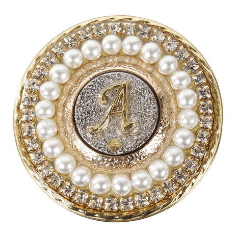 Golf その他 日限定 ポイント最大12倍 要エントリー リベルタス Rebertas A Victoria ゴルフ 支店 ウェア イニシャルマーカーwlクリスタルp