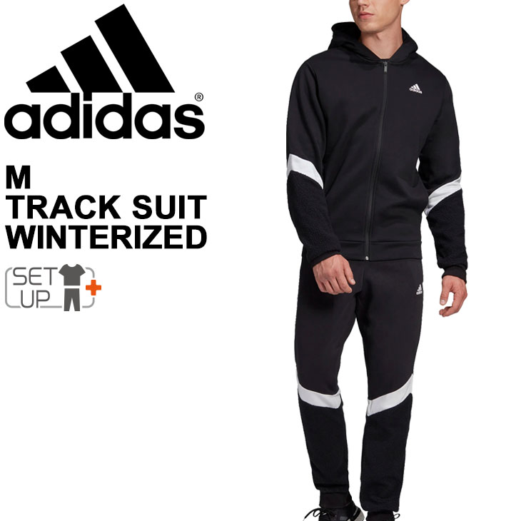 ジャージ 上下セット メンズ アディダス Adidas M 男性 トラックスーツ 普段使い トラックスーツ Winterized スポーツウェア 異素材mix ジャケット パンツ 上下組 男性 トレーニング 普段使い セットアップ Ipd26 Fr7219 World Wide Market送料無料 年秋冬新モデル