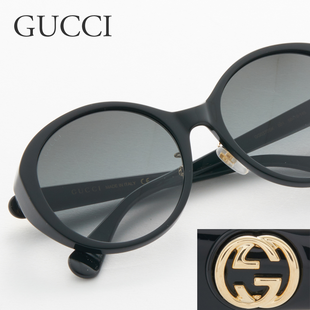 爆買い グッチ Gucci サングラス レディース フェンディ メンズ 眼鏡 サングラス 0370 Sk 001 56 ブラック系 お取り寄せ Sef Zkk Gdm エクセル ブランドショッピング 27 Off グッチ レディース メンズ ランキング1位