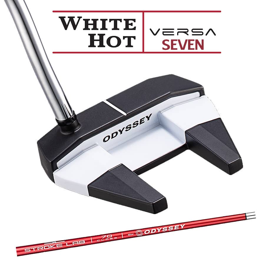 楽天市場オデッセイ ホワイト ホット バーサ セブン WHITE HOT VERSA SEVEN パター 右用 STROKE LAB シャフト レッド ODYSSEY 日本正規品ヤト