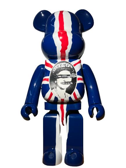 楽天市場併売中古BE RBRICK SEX PISTOLS VER 2 1000 GOD SAVE THE QUEEN 箱なし