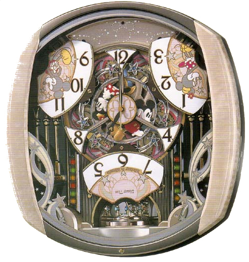 セイコー 掛け時計 ディズニータイム カラクリ Fw563a のし書き ギフトメッセージ 文具 名入れ 送料無料 75 600 時計 宝石のヨシイ文字盤が大胆に変化する円盤型の掛け時計 正時パフォーマンスが華やかに時間を知らせてくれます