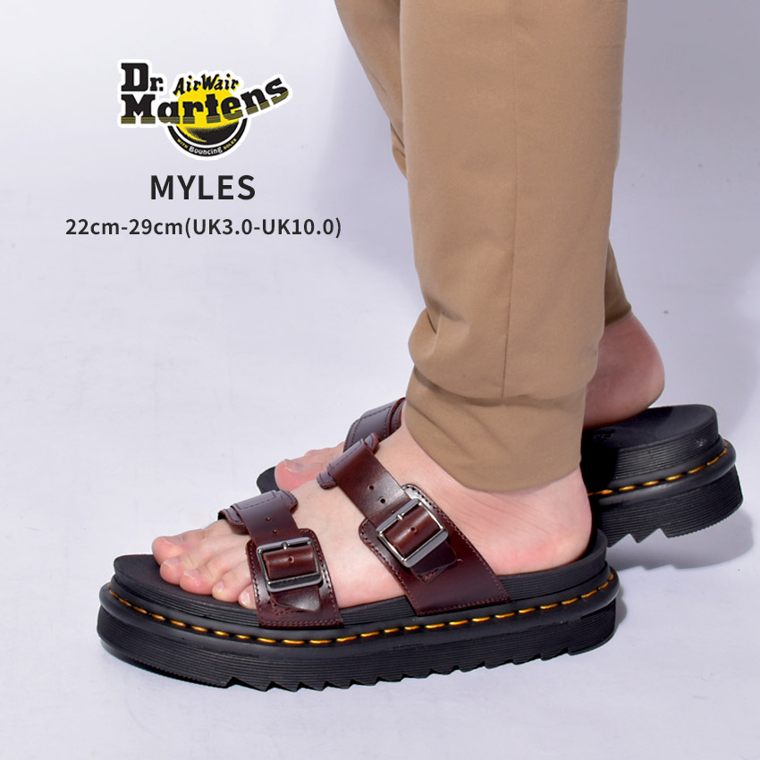 正式品☆Dr.Martens☆MYLES SLIDE サンダル (29cm) - 通販