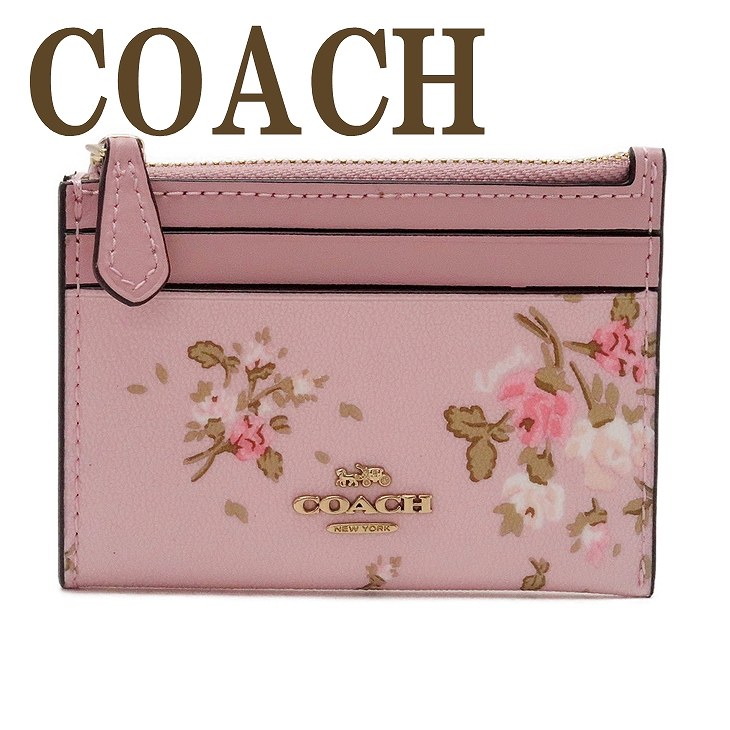 コーチ バッグ Coach 財布 レディース キーケース キーリング コインケース レザー 贅沢屋 ピンク 財布 花柄 917imokv ネコポス ブランド 人気 贅沢屋 コーチ 財布 キーケース コインケース 正規 アウトレット 人気 新作 ランキング