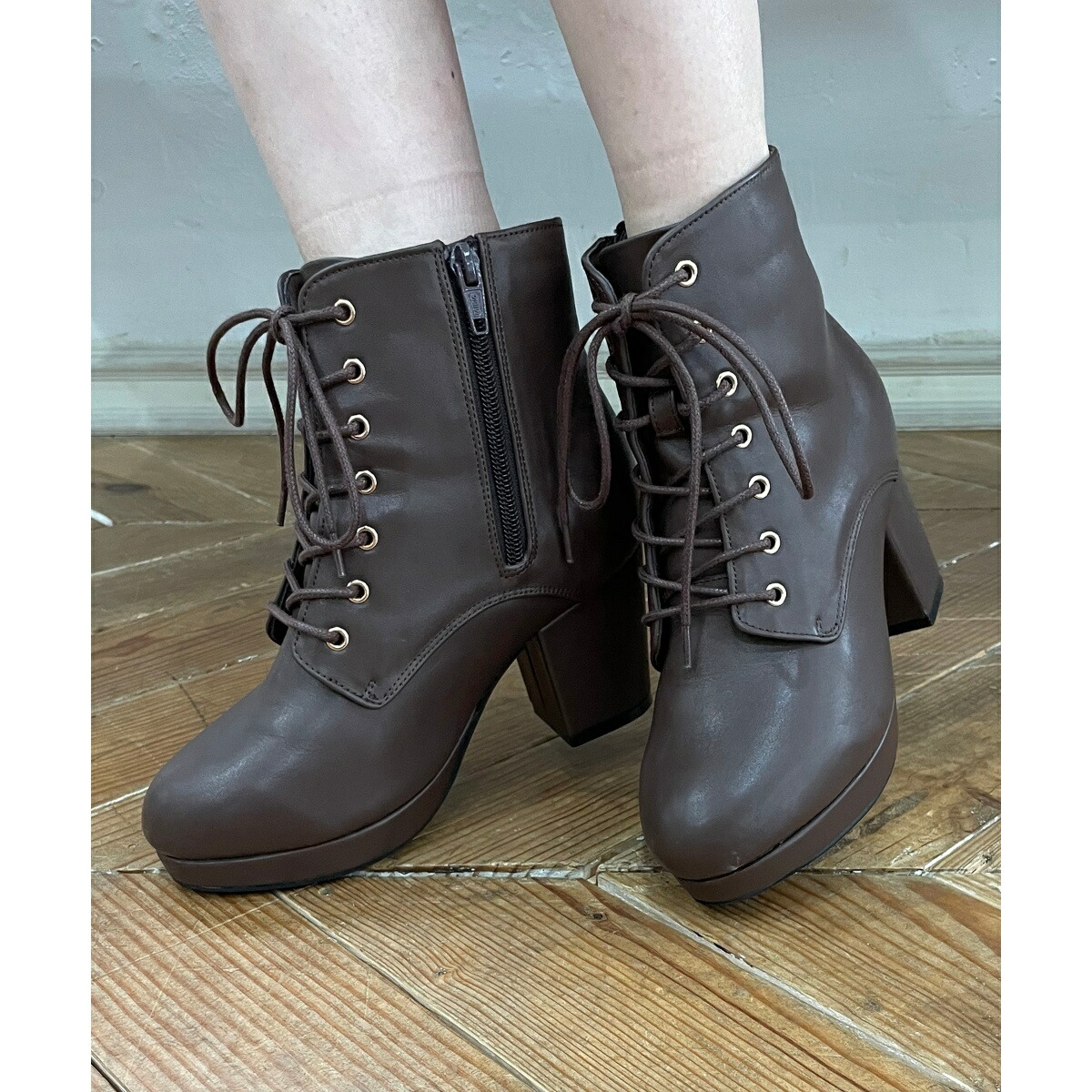 楽天市場 レースアップブーツ マジェスティックレゴン 丸井 マルイ 楽天市場店