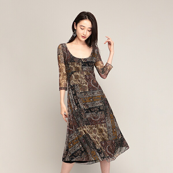 楽天市場 ワンピース袖 Kerala デシグアル 丸井 マルイ 楽天市場店