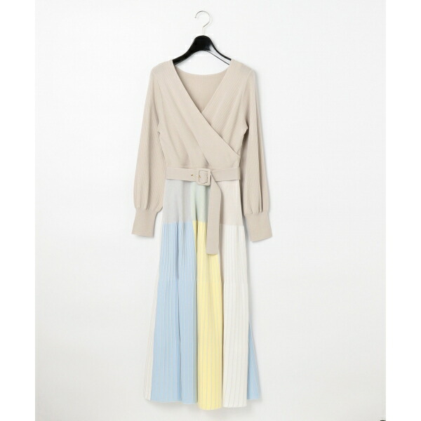 即納最大半額 楽天市場 カシュクールニットワンピース グレースコンチネンタル 丸井 マルイ 楽天市場店 豪華 Alfalamanki Com