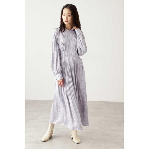 21春の新作 ワンピース ヴィンテージフローラル調ワンピース エヌ ナチュラルビューティーベーシック Dgb Gov Bf