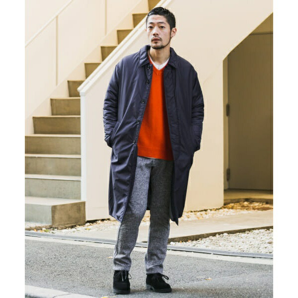 楽天市場 メンズコート 丸井織物中綿ステンカラーコート アーバンリサーチ ロッソメン Urban Research Rosso Men 丸井 マルイ 楽天市場店
