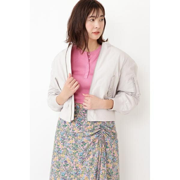 Sale その他アウター ジャケット チャベル中綿ブルゾン ジルスチュアート 丸井 マルイ 店