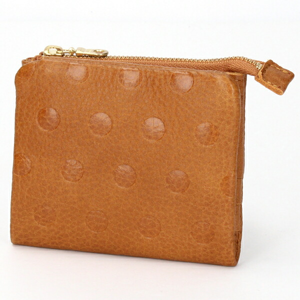 年最新海外 水玉 オイルエンボス ２つ折り財布 タイドウェイ 日本製 Hughsroomlive Com