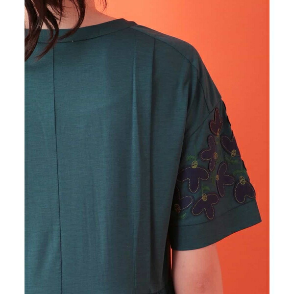 楽天市場 フラワー刺繍アップリケワンピース ホコモモラ Jocomomola 丸井 マルイ 楽天市場店