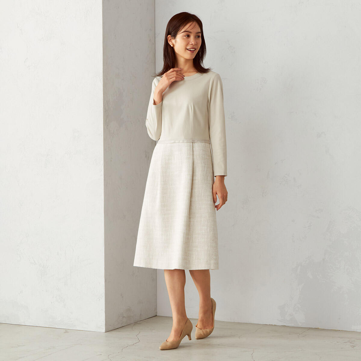 楽天市場 セットアップ対応 ワンピース コムサイズム 丸井 マルイ 楽天市場店