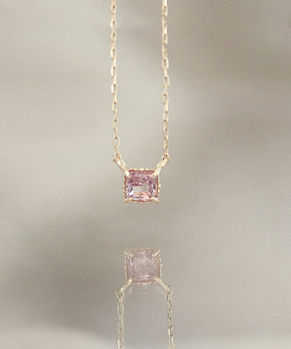 K10 Lucia シャンパンガーネット ネックレス／ノワール ド プーペ（NOIR DE POUPEE） 18,975円