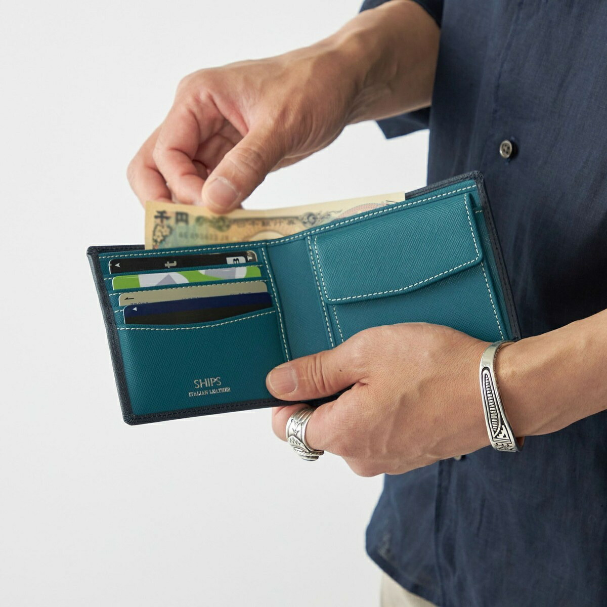 楽天市場】SHIPS Colors:レザー ロング ウォレット (財布)／シップス