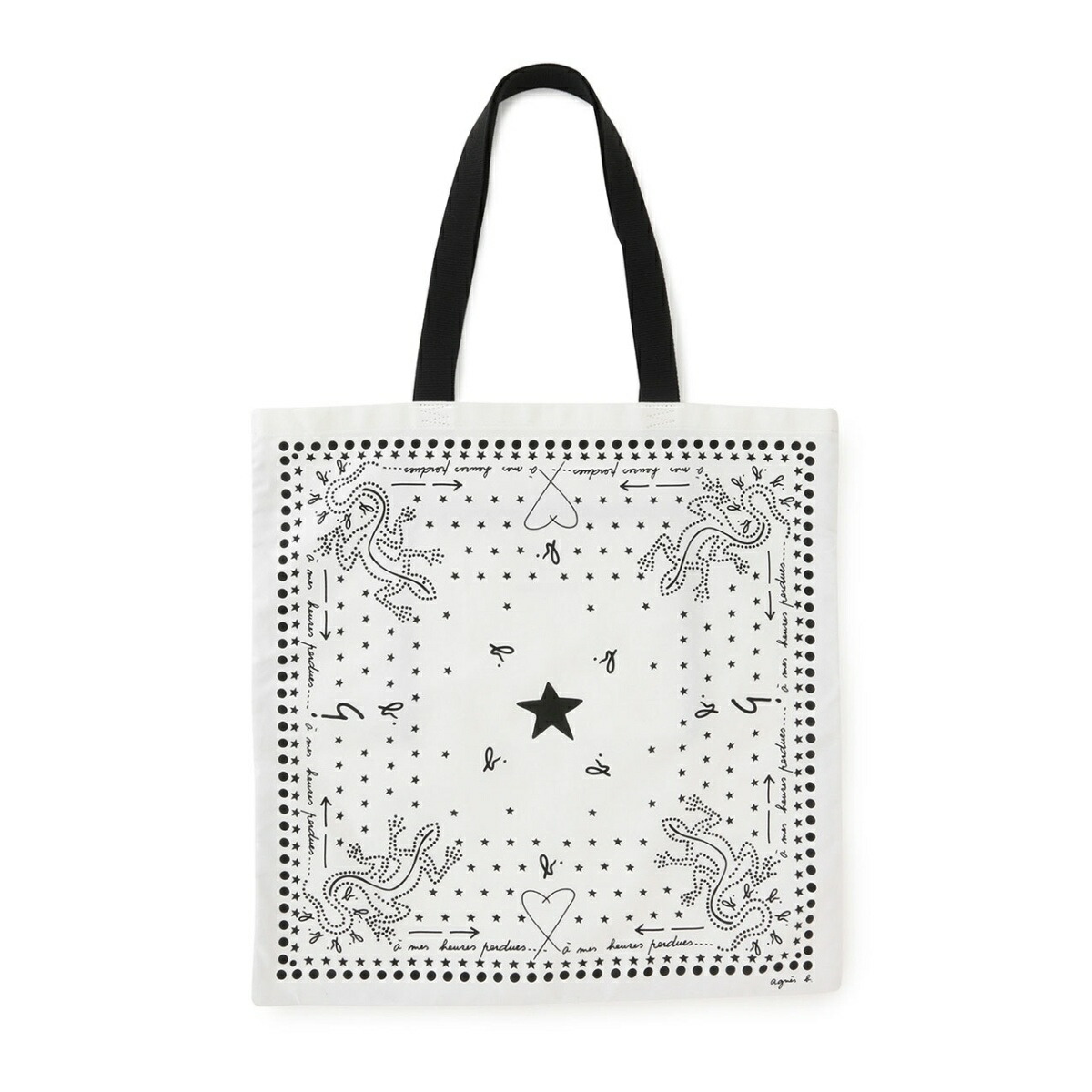 時間指定不可 楽天市場 Agnes B Pour Adam Et Rope バンダナtote アダムエロペ 丸井 マルイ 楽天市場店 50 Off Dccbazarbd Com
