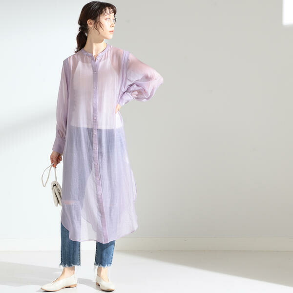 高速配送 楽天市場 ｒａｙ ｂｅａｍｓ シアー バンドカラー シャツワンピース レイビームス 丸井 マルイ 楽天市場店 人気ショップが最安値挑戦 Montecarlocasinos Jp