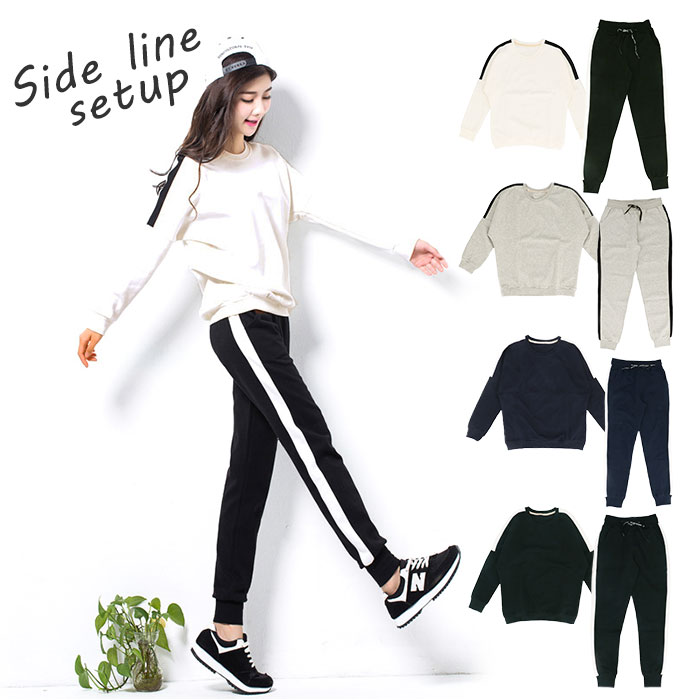 楽天市場 スウェット 上下 レディース 通販 大きいサイズ セットアップ おしゃれ 大きめ かわいい スポーツ バックヤードファミリー 丸井 マルイ 楽天市場店