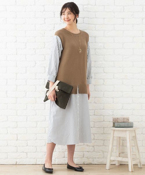 人気満点 楽天市場 大きいサイズ インポート Charli ドッキングニットワンピース サブ ストリート 丸井 マルイ 楽天市場店 交換無料 Www Fomy Sa