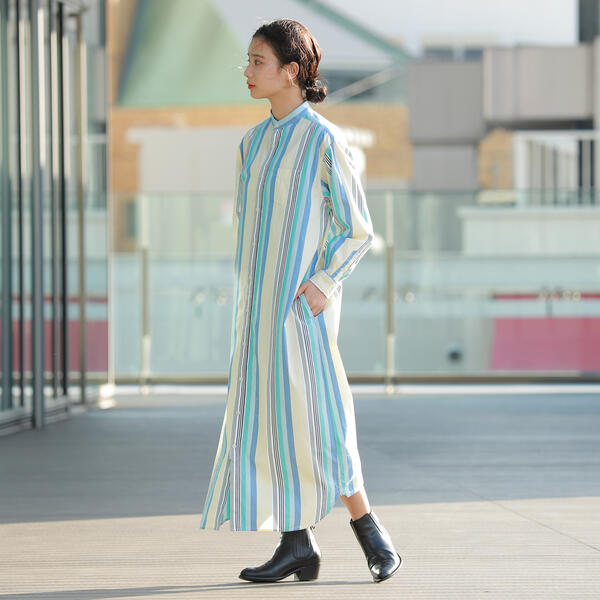 Sale コーディネートの主役になるワンピース ｂｅａｍｓ ｂｏｙ マルチストライプ ワンピース ビームス ワンピース ボーイ 丸井 マルイ 店