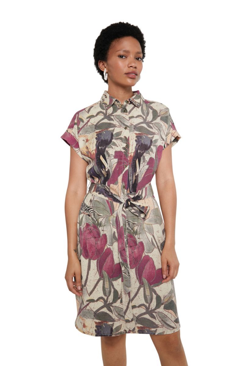 国内発送 ワンピース Etnican デシグアルレディースファッション ワンピース Etnican デシグアル 丸井 マルイ 店 ショートサファリシャツ ワンピース ショートサファリシャツワンピース 激安大特価 ワンピース Saneamb Com Br