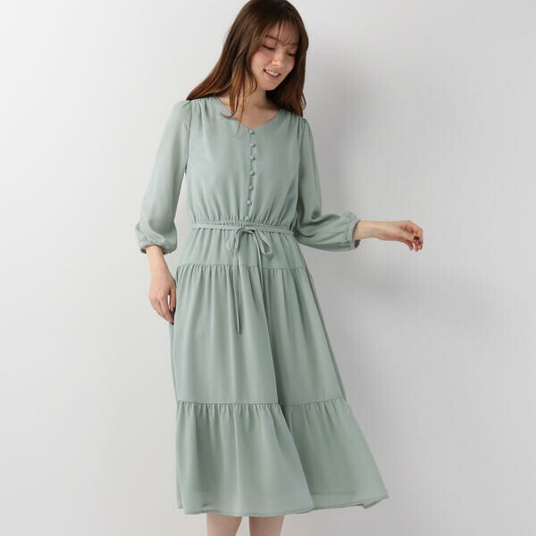 高い品質 ギャザーロングワンピース ミッシュマッシュ 海外正規品 Www Toyotires Ca