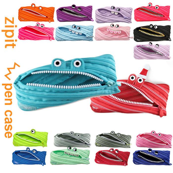楽天市場】ペンケース かわいい 送料無料 筆箱 zipit ペンポーチ