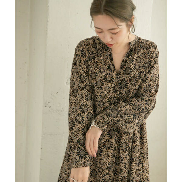 レディースファッション ワンピース アーバンリサーチ 花柄ラグランワンピース アイテムズ 税込 送料無料