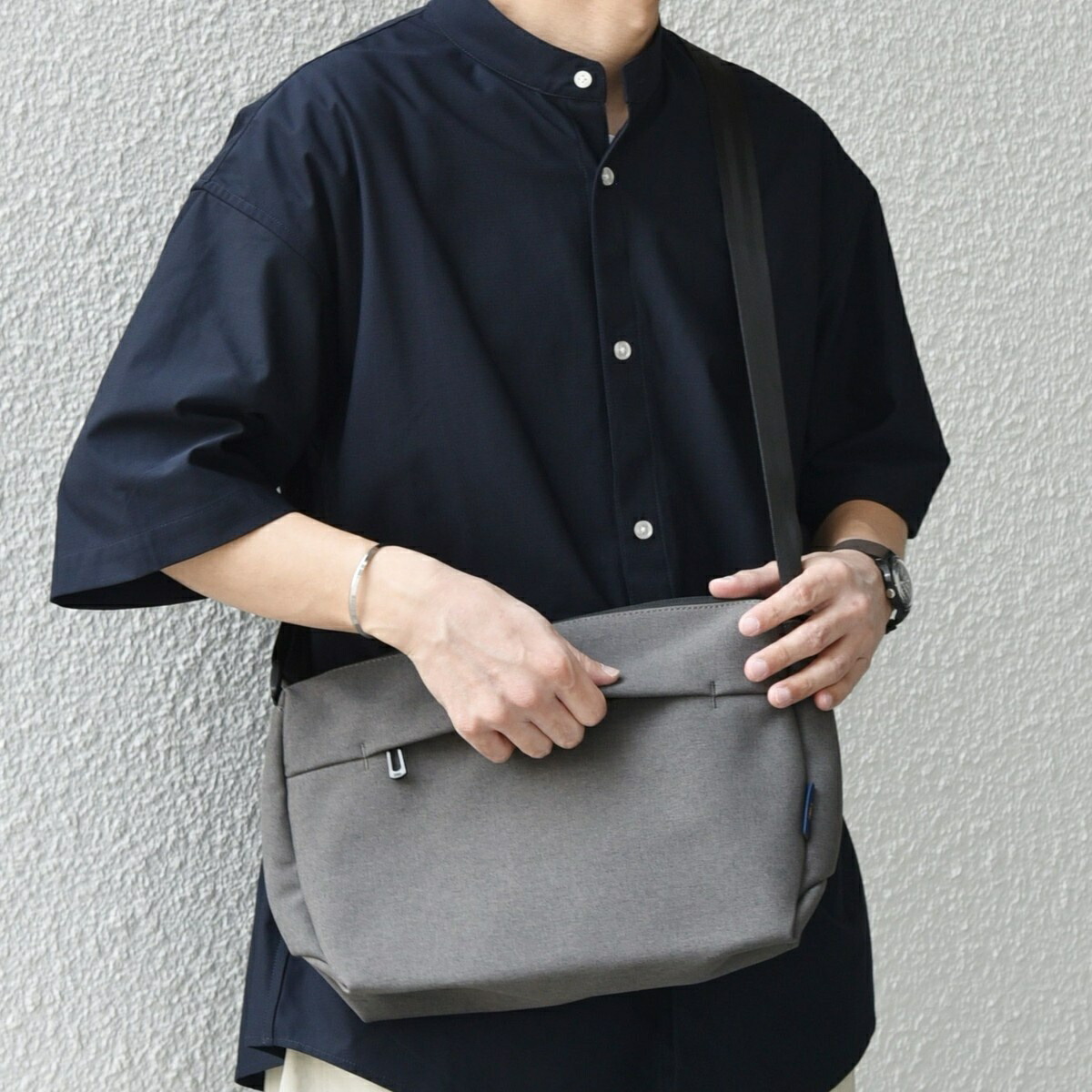 Filer:〈撥水工業〉トロピカル ショルダーバック NO6 ◇／シップス エニィ（SHIPS any）