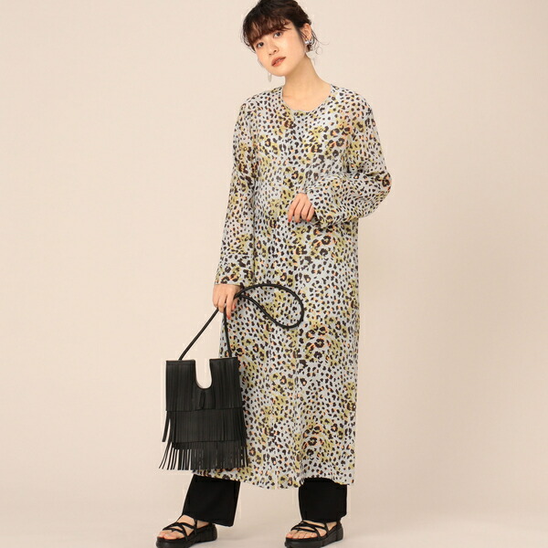 Sale モノシアー変り織ワンピース ノーリーズ 丸井 マルイ 店 ワンピース