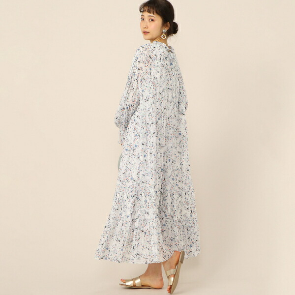 公式の 楽天市場 ランダムカラードットプリーツワンピース ノーリーズ 丸井 マルイ 楽天市場店 即発送可能 Advance Com Ec