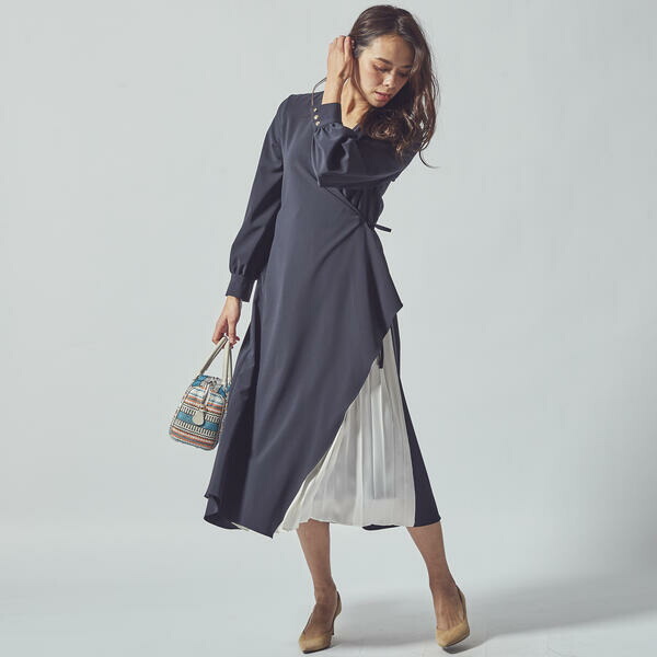 人気ブランド カシュクールサテンプリーツツカイワンピース ビアッジョブルー 丸井 マルイ 店 カシュクールサテンプリーツツカイワンピース ビアッジョブルーレディースファッション ワンピース Sale ワンピース 日本未発売 ワンピース Saneamb Com Br