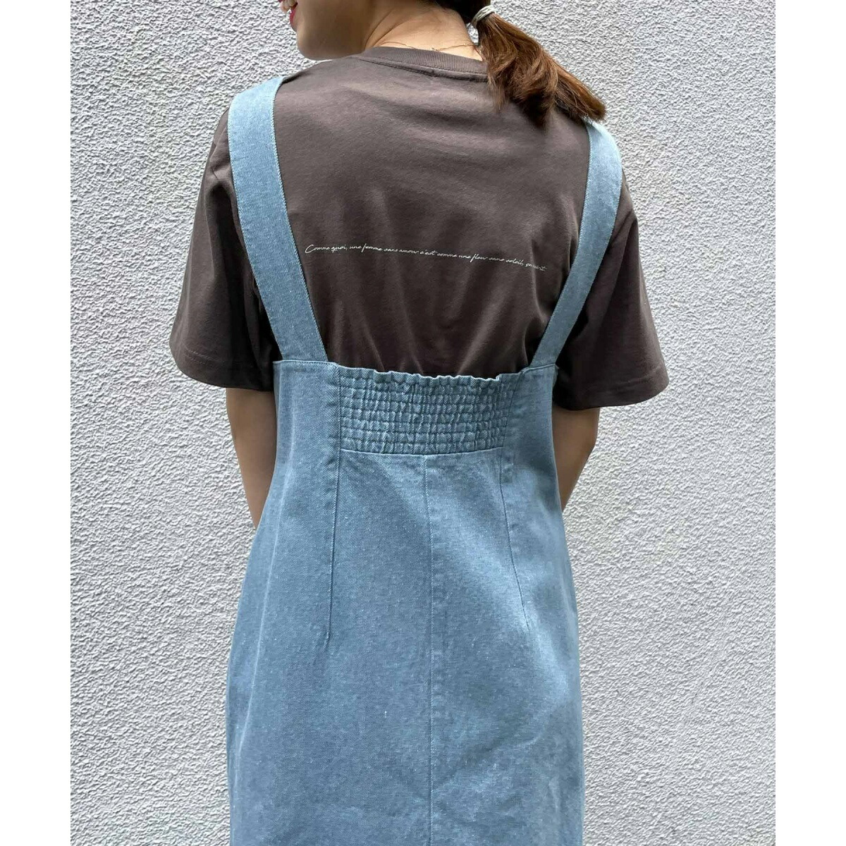 その他ワンピース ロペレディースファッション Sale アップサイクルデニムワンピース マドモアゼル ワンピース アップサイクルデニムワンピース マドモアゼル ロペ 丸井 マルイ 店