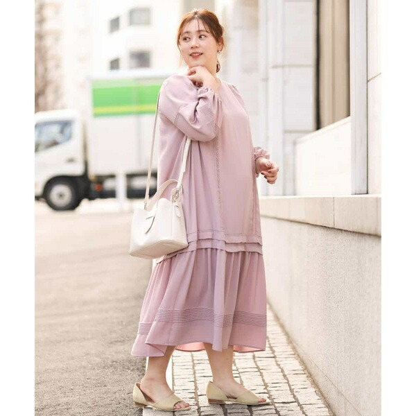 Sale ワンピース ナチュラルテイストワンピース エウルキューブ 丸井 マルイ 店 ワンピース 大きいサイズ 洗える