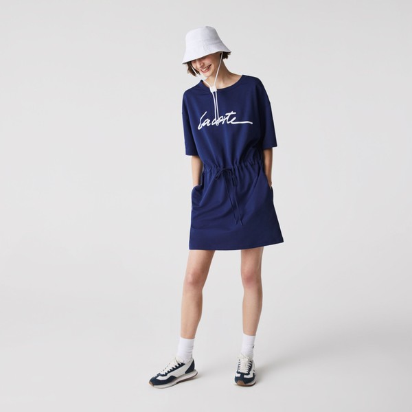 ワンピースその他ワンピース シグニチャープリントｔシャツワンピース ラコステ 丸井 マルイ 店