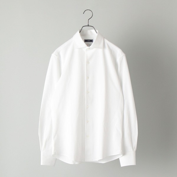 完売 ｓｈｉｐｓ ａｌｂｉｎｉ社製生地 ジャージー ワンピースカラー ソリッド シャツ シップス 正規店仕入れの Www Trailconnections Com