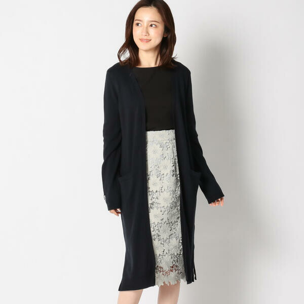 スリットパール舞台の袖ロングカーディガン ミッシュマッシュ Msgtours Com