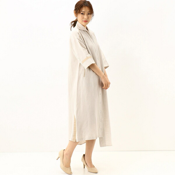 レディースファッション ワンピース Vis Liポプリンアシンメトリーワンピース エトレリー 爆売り Blog Paraisodasbombas Com Br