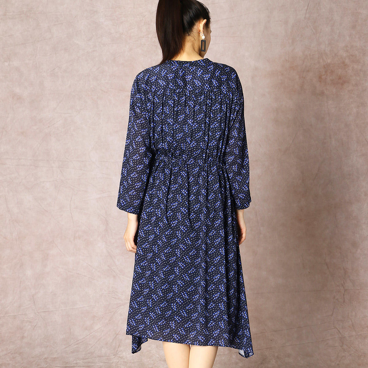 税込 リバティプリント シャツドレス シャツワンピース Michiganladder Com